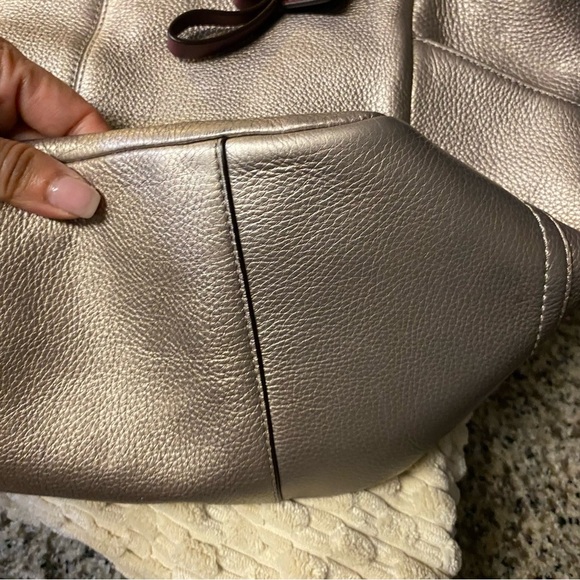Coach vintage pebble grain leather bag - Picture 3 of 14